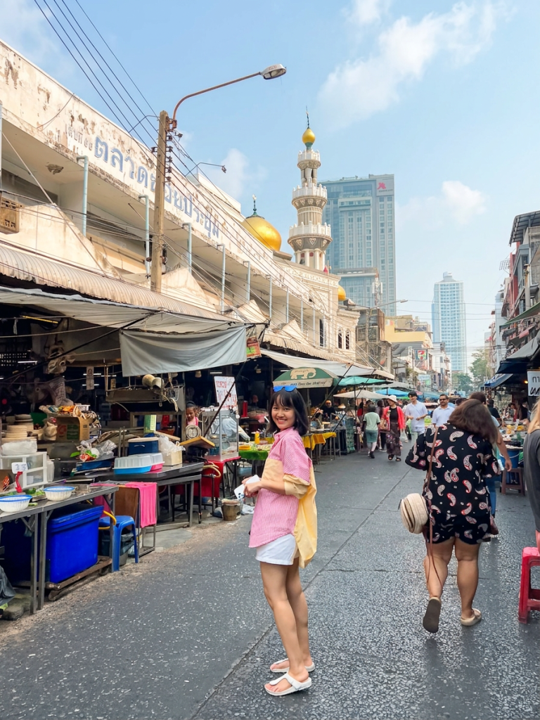 Bich in Bangkok morning market